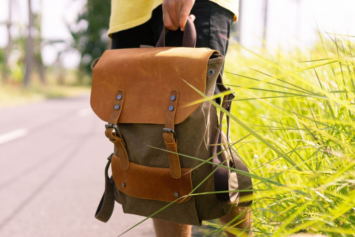 Holt Leather Rucksack
